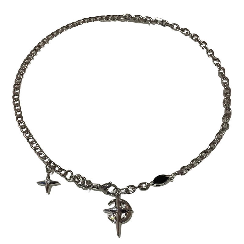 Mystic Eclipse Charm Necklace