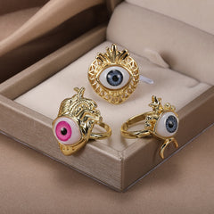 Vintage Indie Eye Ring