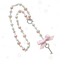 Fairycore necklace with key