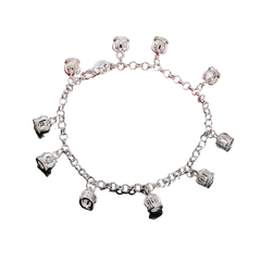 Bracelet in Y2K style with crowns