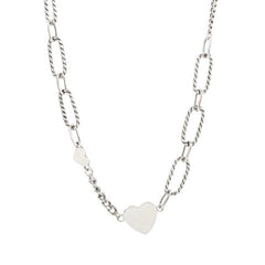 Preppy heart necklace