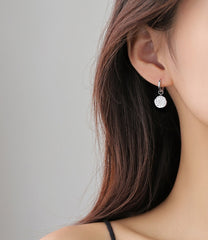 Aesthetic earrings with balls