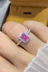 Stuck On You 2 Carat Moissanite Ring