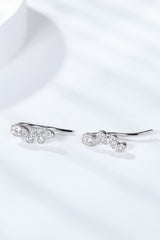 Pear Shape Moissanite Earrings