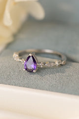 Amethyst 925 Sterling Silver Ring