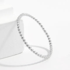 925 Sterling Silver Bead Ring