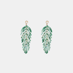 Leaf Shape Dangle Earrings