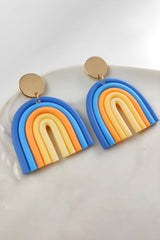 Rainbow Shape Dangle Earrings