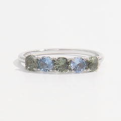 925 Sterling Silver Rhinestone Ring