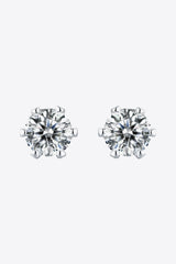 Good Days Ahead Moissanite Stud Earrings