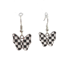 Simple Butterfly Drop Earrings