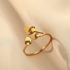 Cute Mushroom Forest Ring