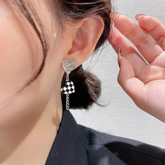 Asymmetric Love Statement Earrings