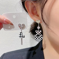 Asymmetric Love Statement Earrings