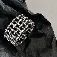 Vintage Irregular Silver Ring