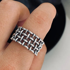 Vintage Irregular Silver Ring