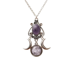 Lunar Mystique  Necklace Amulet