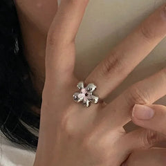 Sweet Flower Trendy Ring