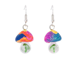 Psychedelic Shroom Drops  Earring