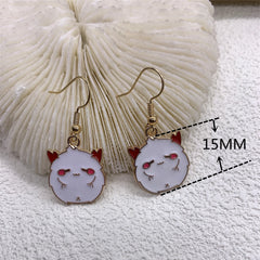 Asymmetric Demon Earrings