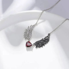 Eternal Flight Heart Necklace