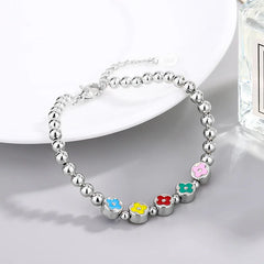 Hiphop Colorful Ball Bracelet