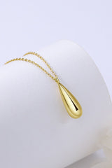 18K Gold-Plated Pendant Necklace