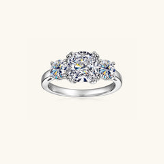 3.5 Carat Moissanite 925 Sterling Silver Ring