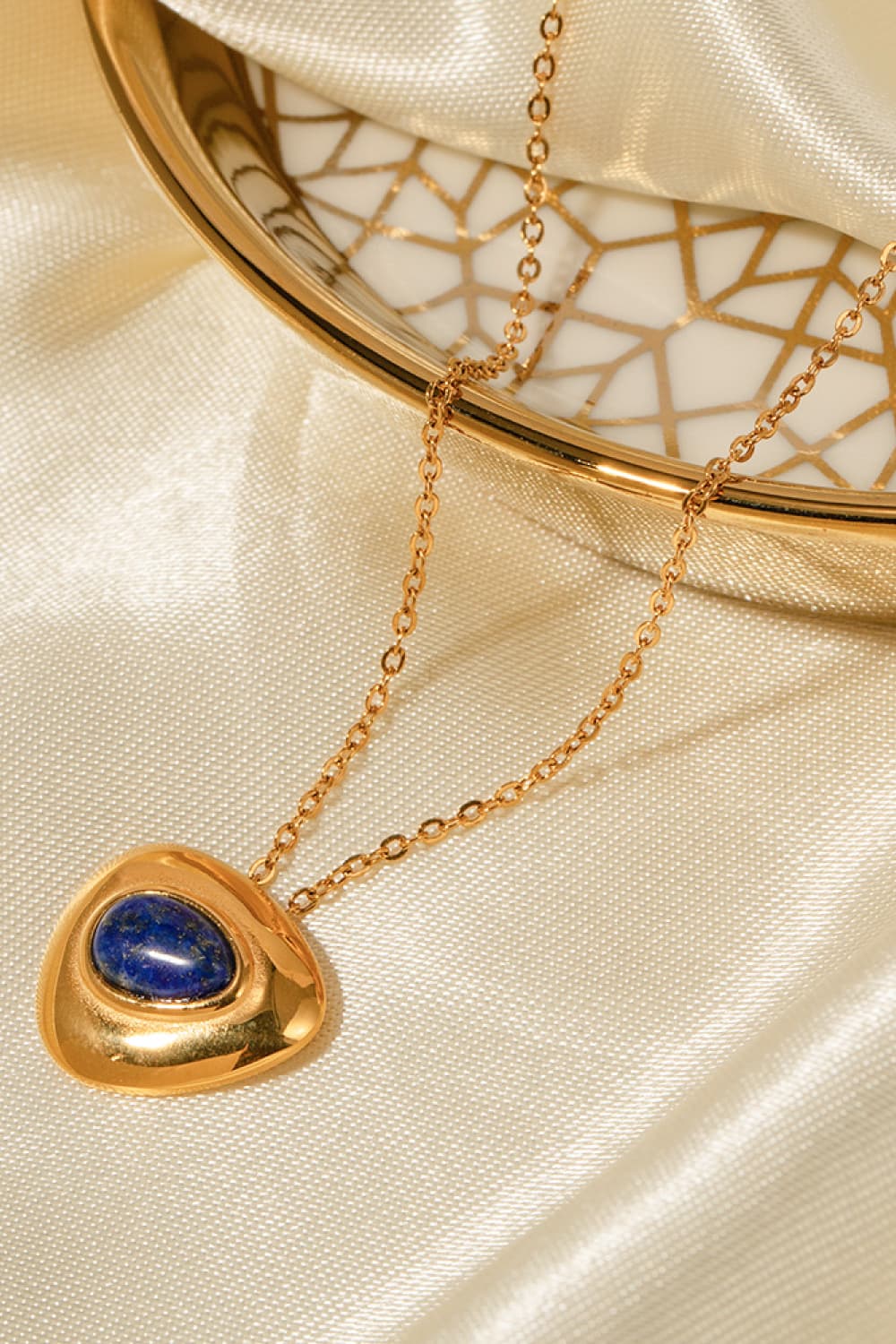 Lapis Lazuli Pendant Necklace