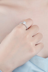 Classic 4-Prong Moissanite Ring