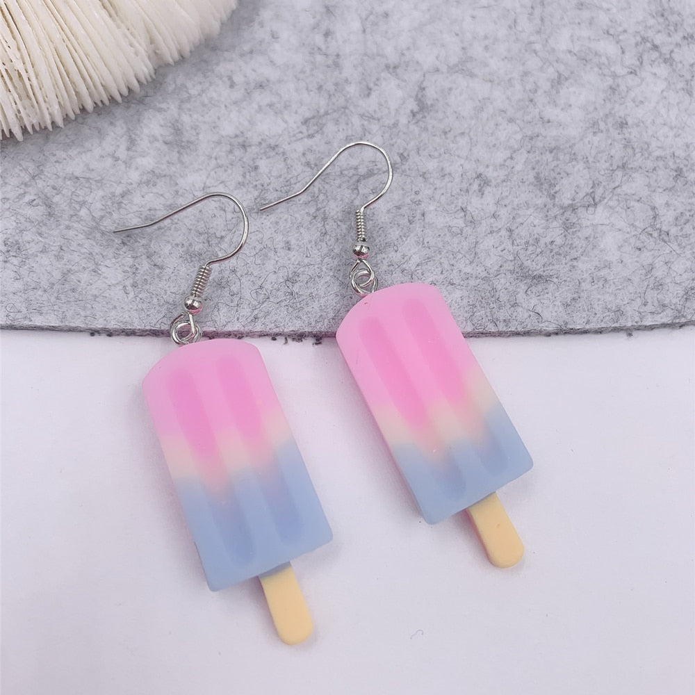 Kidcore Ice Cream Earrings
