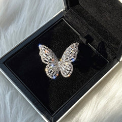 Y2K butterfly ring