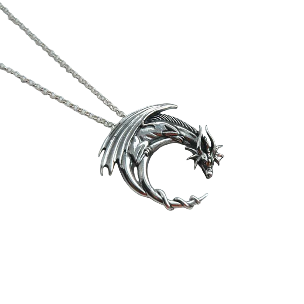 Alt Dragon pendant necklace