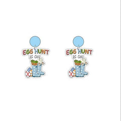 Cute cartoon kidcore style earrings
