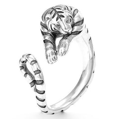 Thai Gothic Tiger Ring