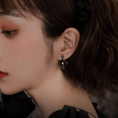 Alt Style moon stud earrings