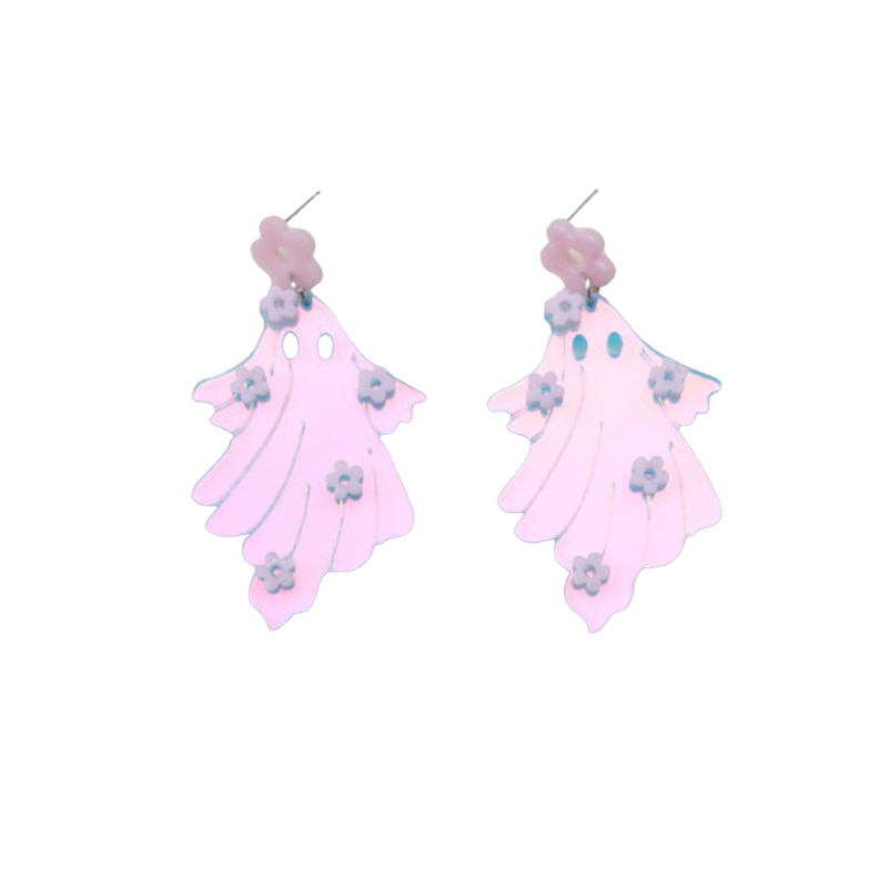 Kawaii ghost earrings
