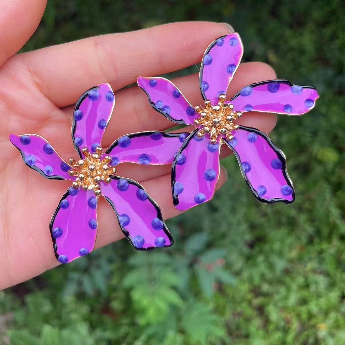 Sweet Flower Stud Earrings