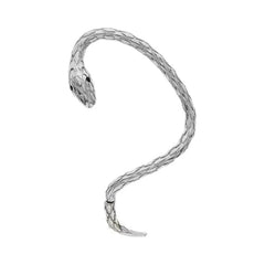 Earrings clip-on snake in the Alt style