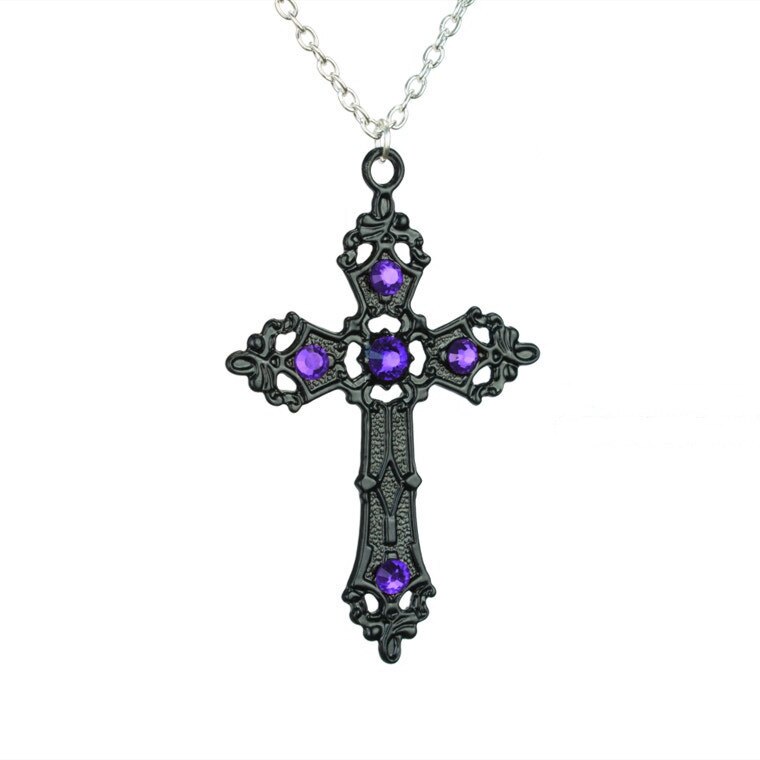 Gothic cross necklace