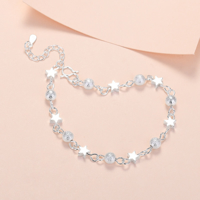 Aesthetic bracelet with small stars