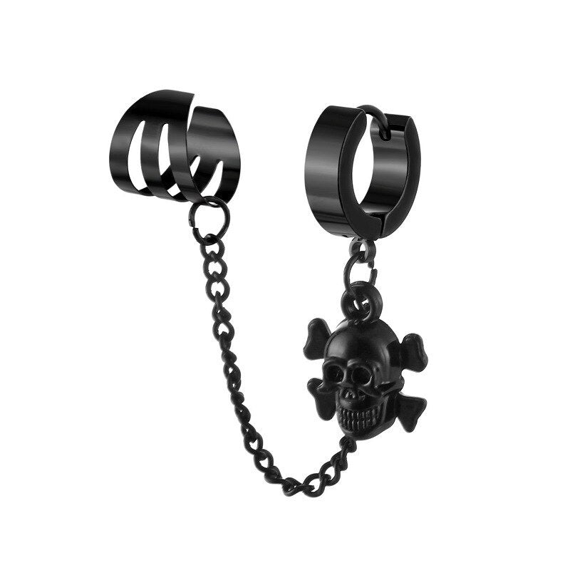 Chain Pendant Earrings Egirl Style