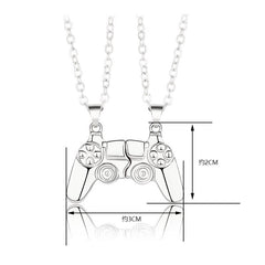 Friendship Couple Necklace  Game Controller