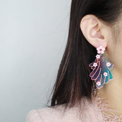 Kawaii ghost earrings