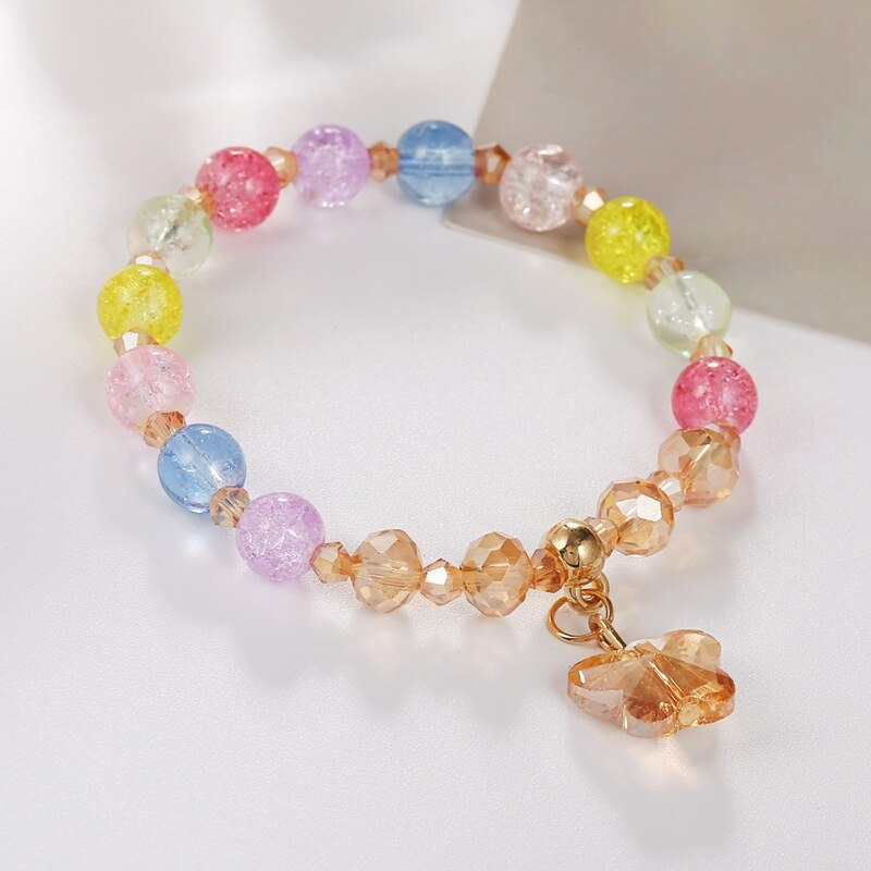 Multicolored kidcore bracelets